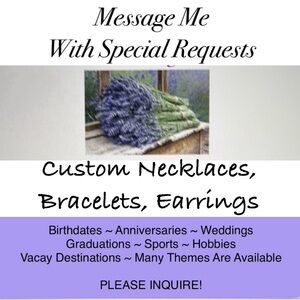 💜💚 Lavender Fields Custom Creations! Just ask! 💜